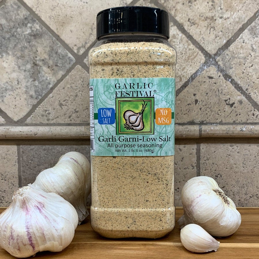 Garlic Festival Foods Low Sodium Garli Garni Garlic Seasoning 2.6 oz